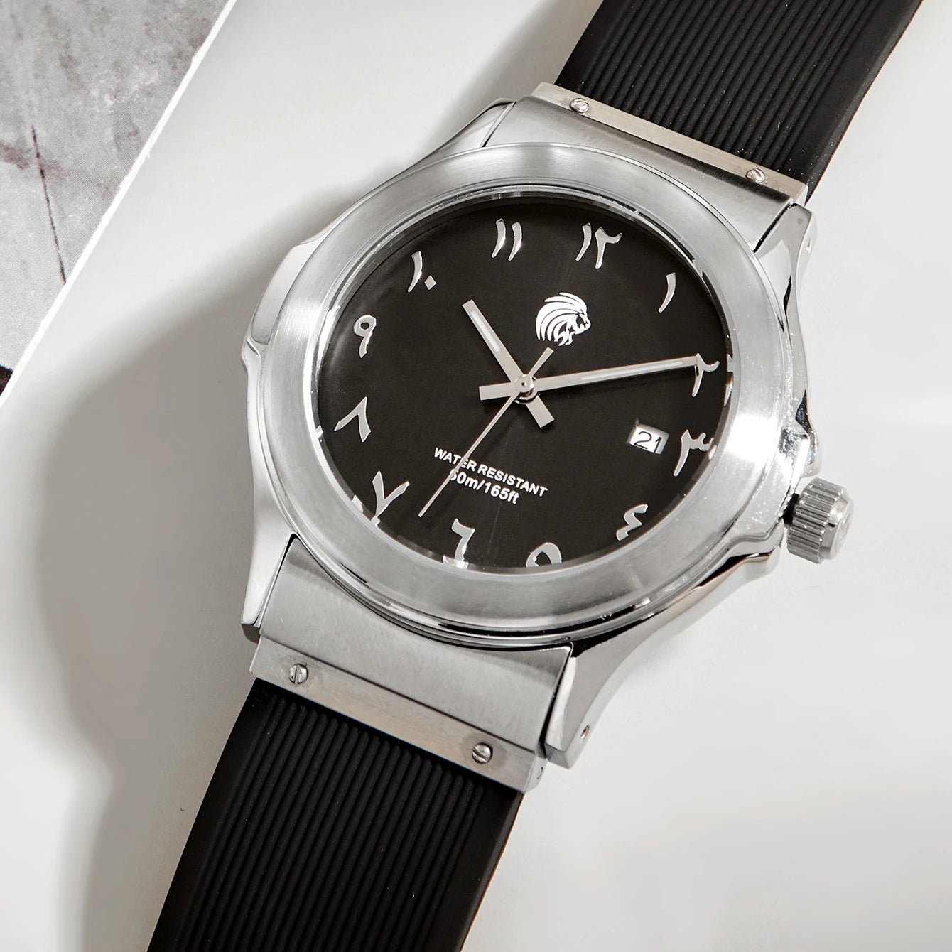 Éclat Noir – Mécanique Exposée | Montre Automatique Homme de Prestige